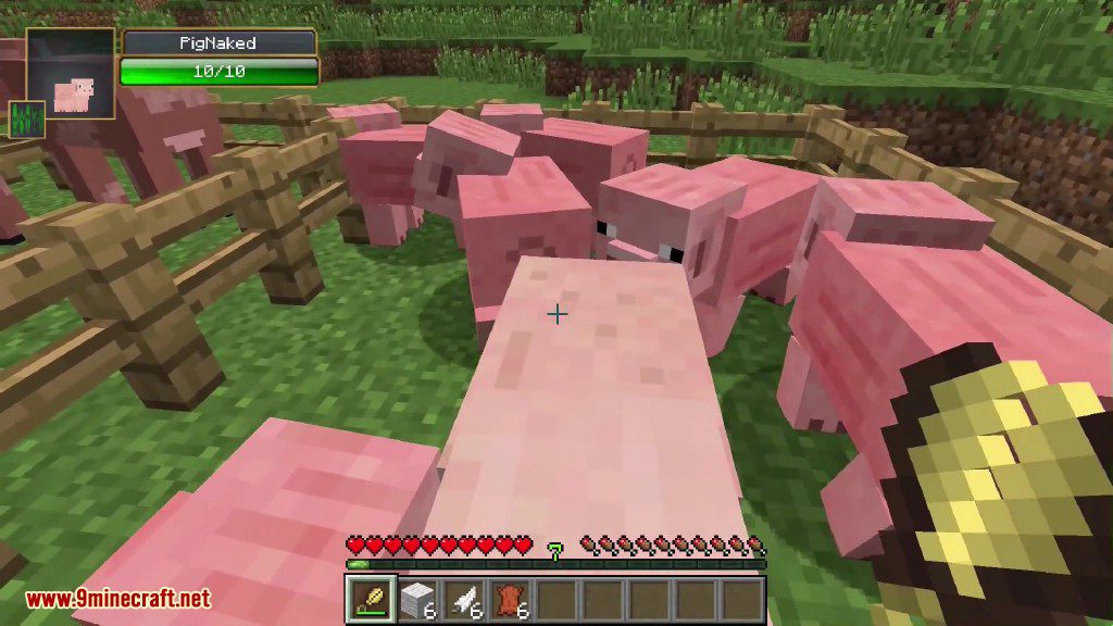 More Shearables Mod 1.12.2, 1.11.2 (Shearing Chicken, Cows, Pigs) 8