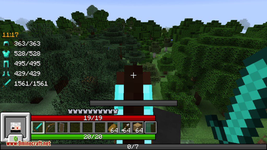 RPG-Hud Mod (1.19.2, 1.18.2) - Minecraft RPG Style 5