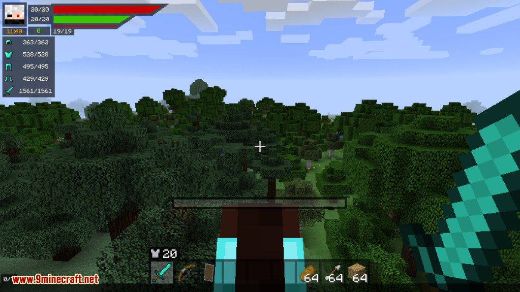 RPG-Hud Mod (1.19.2, 1.18.2) - Minecraft RPG Style 6