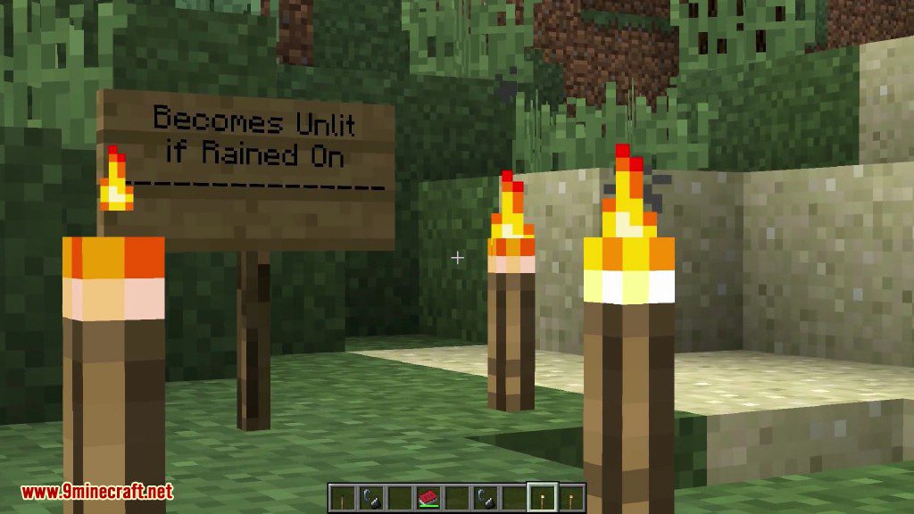 Realistic Torches Mod (1.20.2, 1.19.4) - Real Time Dynamic Lighting 9