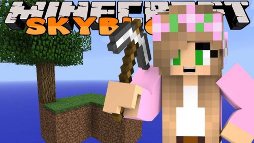 SkyBlock Map (1.20.2, 1.19.4) – Floating Island and Survive Thumbnail