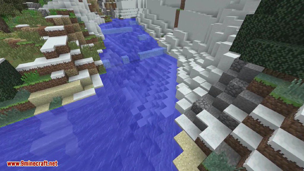 Streams Mod 1.12.2, 1.11.2 (Realistic Flowing Rivers) 14