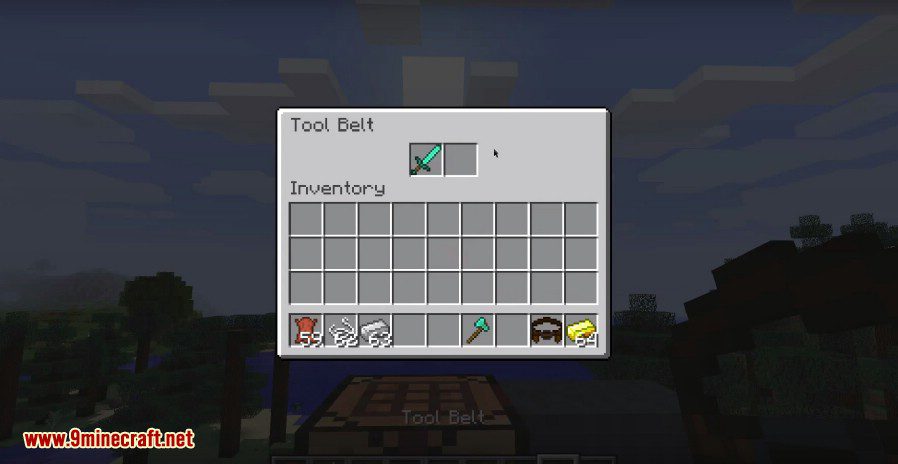 Tool Belt Mod (1.20.4, 1.19.4) - Show Off Your Items 2