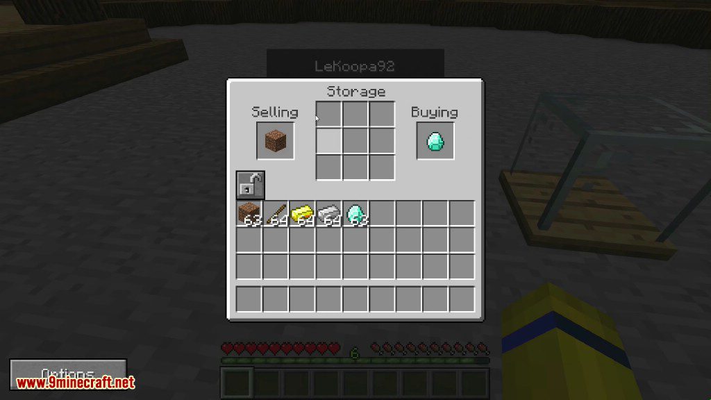 Vending Block Mod 1.12.2, 1.11.2 (Trading Machine) 6