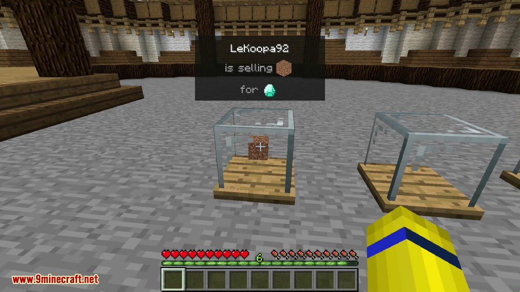 Vending Block Mod 1.12.2, 1.11.2 (Trading Machine) 7