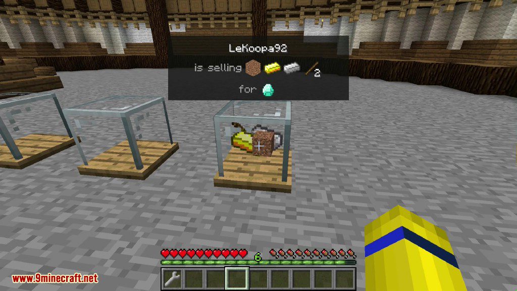 Vending Block Mod 1.12.2, 1.11.2 (Trading Machine) 11