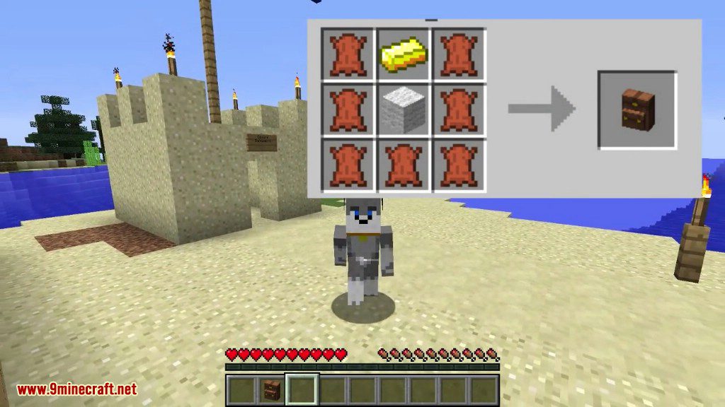 Wearable Backpacks Mod 1.12.2, 1.11.2 (Balanced Backpacks) 10