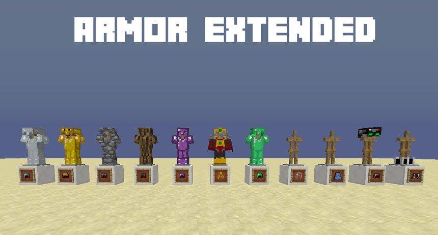 Armor Extended Mod 1.11.2 (So Much Armors) 1