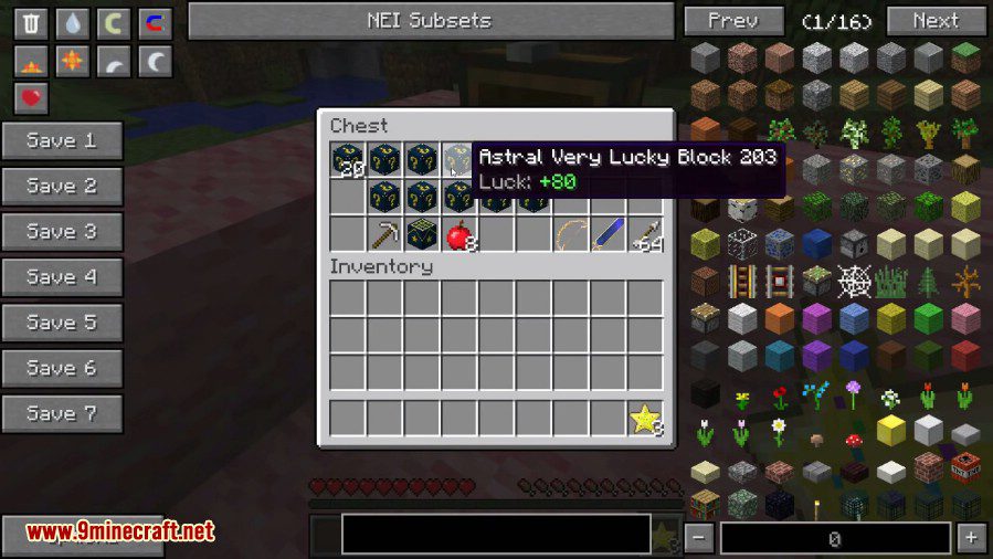 Astral Lucky Block Mod 1.8.9 (Best Lucky Block's Addon) 3