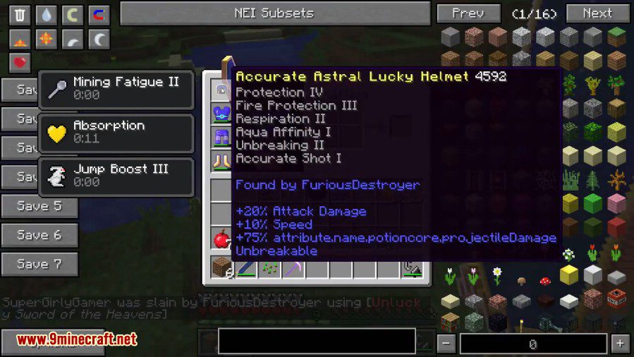 Astral Lucky Block Mod 1.8.9 (Best Lucky Block's Addon) 7