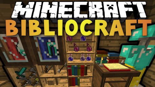 BiblioCraft Mod (1.12.2, 1.11.2) – Armor Stands, Bookcase Thumbnail