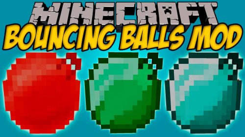 Bouncing Balls Mod (1.20.4, 1.19.4) – Bounce Away with Balls Thumbnail