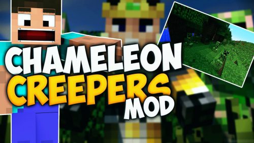 Chameleon Creepers Mod 1.12, 1.11.2 (Creepers Ninja) Thumbnail