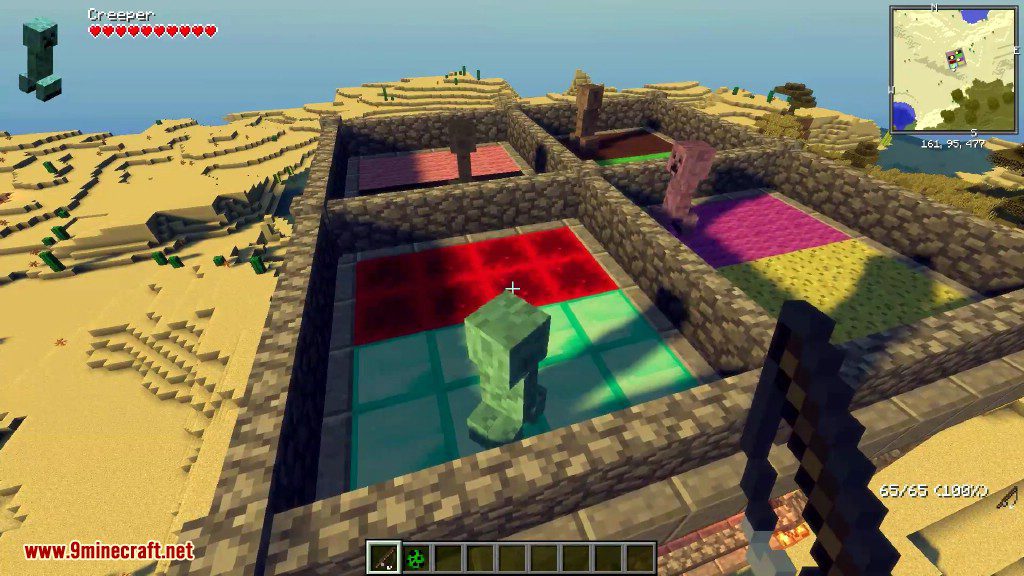 Chameleon Creepers Mod 1.12, 1.11.2 (Creepers Ninja) 10