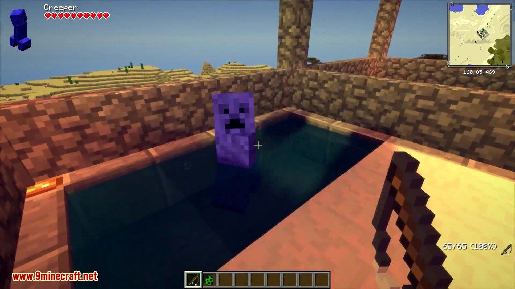 Chameleon Creepers Mod 1.12, 1.11.2 (Creepers Ninja) 11