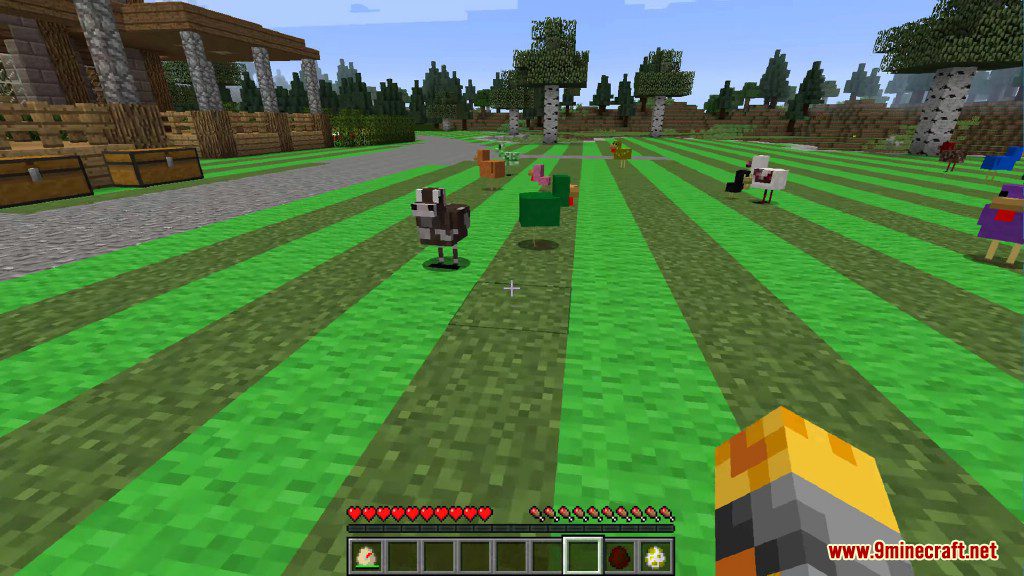 Chickens Mod 1.12.2, 1.11.2 (Just a lot of Chickens) 23