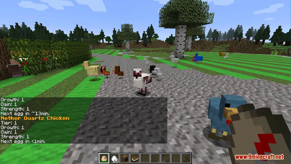 Chickens Mod 1.12.2, 1.11.2 (Just a lot of Chickens) 33