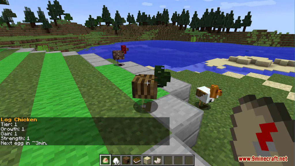 Chickens Mod 1.12.2, 1.11.2 (Just a lot of Chickens) 34