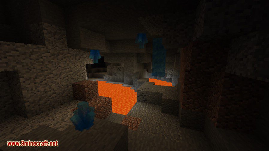 Crystal Caves Mod 1.11.2 for Minecraft 2