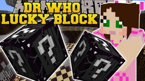 Doctor Who Lucky Block Mod 1.8.9 Thumbnail