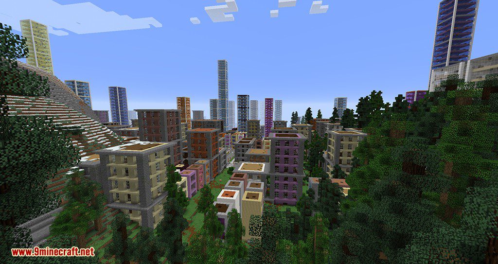 Dooglamoo Cities Mod 1.12.2, 1.11.2 (Self Building City) 6