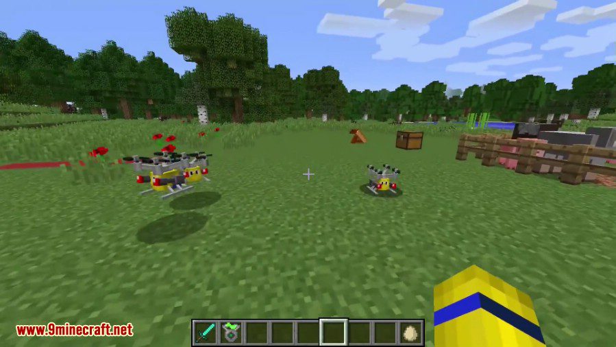 Drones Mod 1.12.2, 1.11.2 (Unmanned Aerial Vehicle) 7