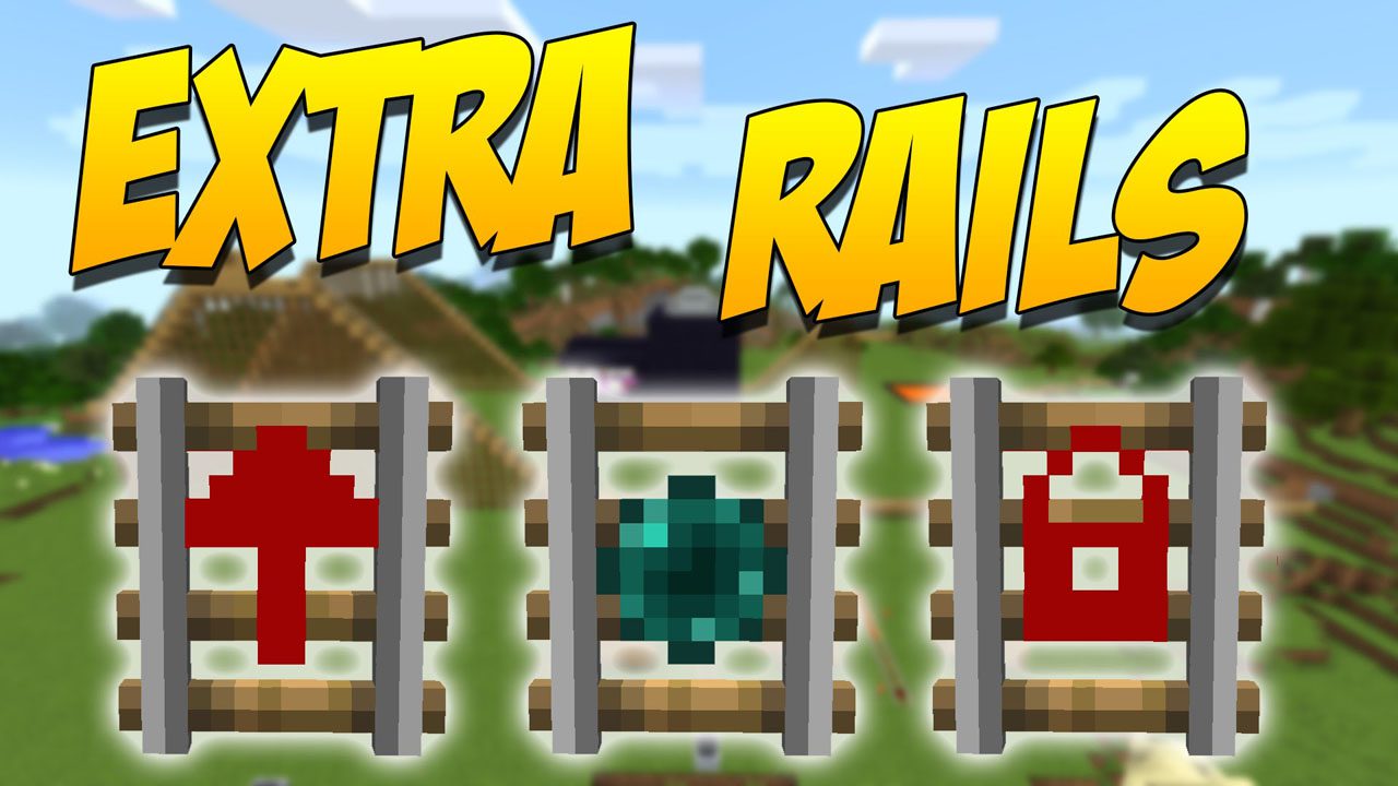 Extra Rails Mod 1.12.2, 1.11.2 (New Additional Rails) 1