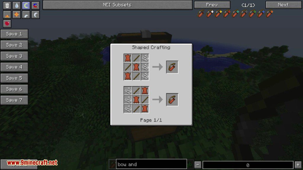 FF Quiver Mod 1.11.2, 1.10.2 (Store your Arrows in Quivers) 9