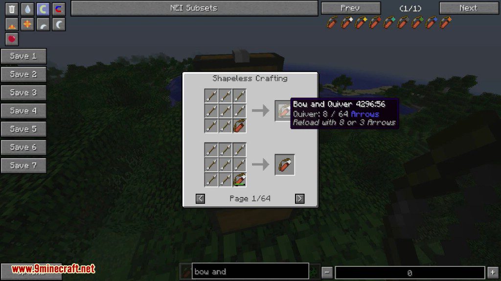 FF Quiver Mod 1.11.2, 1.10.2 (Store your Arrows in Quivers) 10