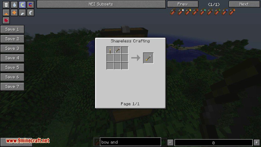 FF Quiver Mod 1.11.2, 1.10.2 (Store your Arrows in Quivers) 11