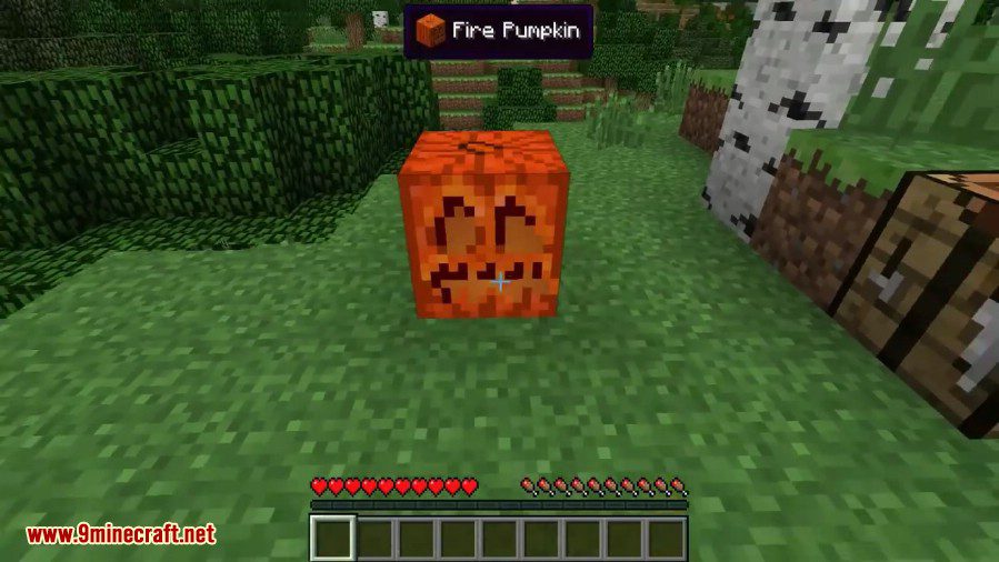 Fire Pumpkin Mod 1.7.10 2