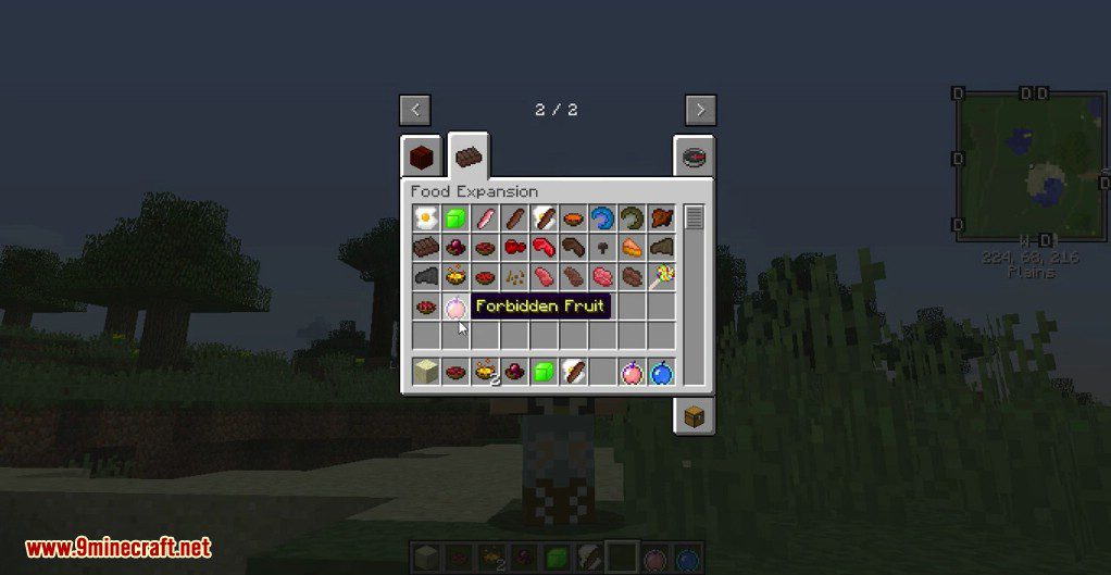 Food Expansion Mod 1.12.2, 1.11.2 (Additional Food System) 20