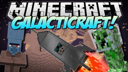 Galacticraft Mod (1.12.2, 1.11.2) – Moon, Spaceship, Space Stations Thumbnail