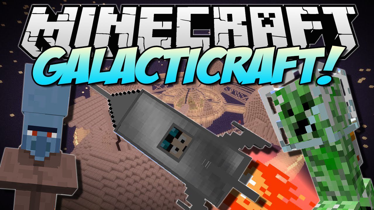 Galacticraft Mod (1.12.2, 1.11.2) - Moon, Spaceship, Space Stations 1