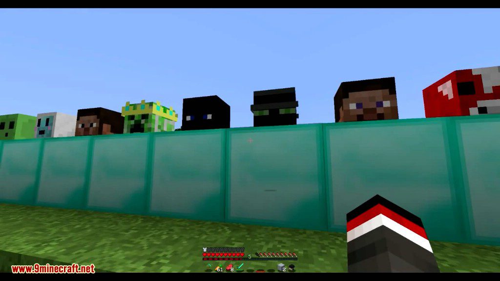 Headcrumbs Mod 1.12.2, 1.11.2 (Youtuber, Mobs Heads) 26