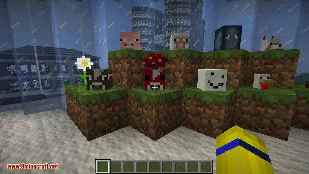 Headcrumbs Mod 1.12.2, 1.11.2 (Youtuber, Mobs Heads) 10