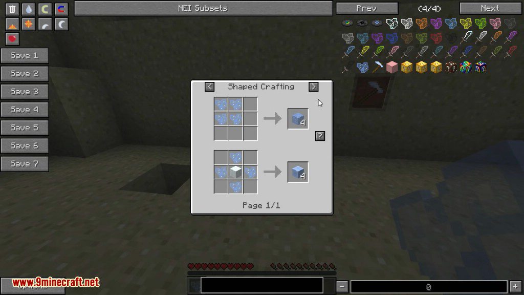 Ice Shards Mod 1.12.1, 1.11.2 (Frozen Pickaxe) 14