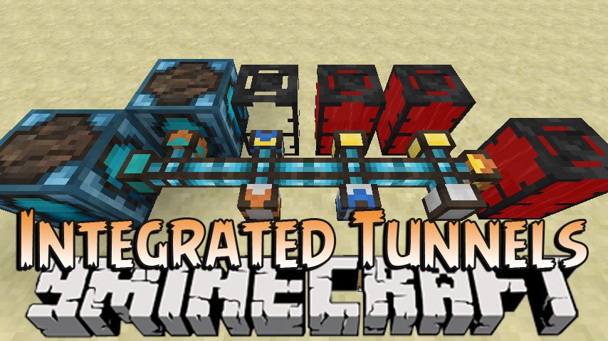 Integrated Tunnels Mod (1.19.4, 1.18.2) - Transfer Stuff Over Integrated Dynamics Networks 1