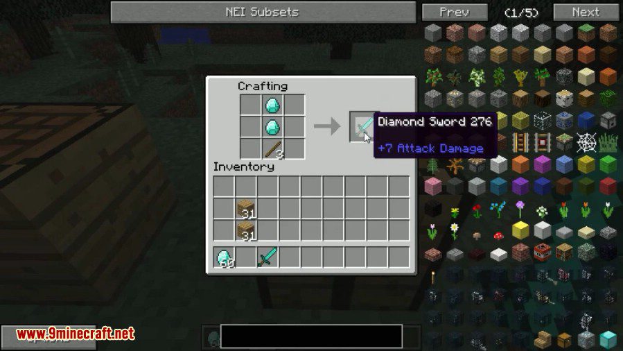 Just Another Crafting Bench Mod 1.11.2, 1.10.2 (JACB Crafting Table) 4