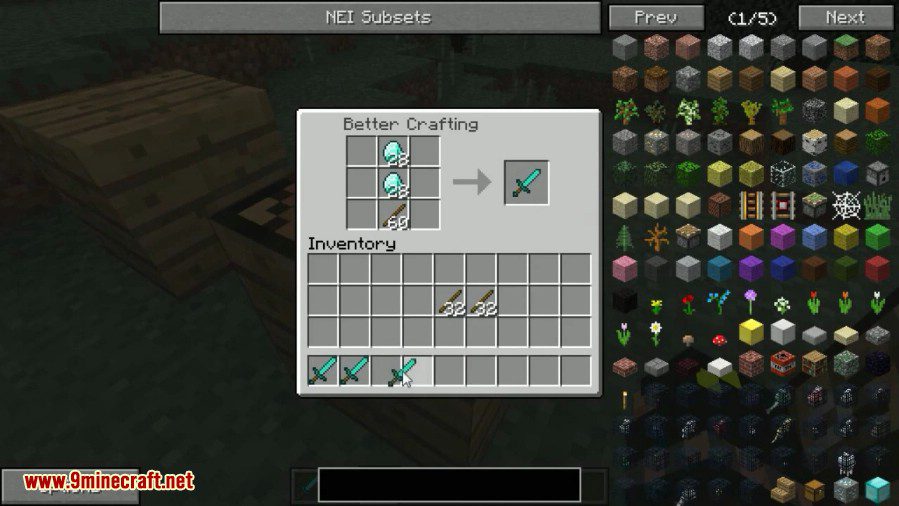 Just Another Crafting Bench Mod 1.11.2, 1.10.2 (JACB Crafting Table) 6