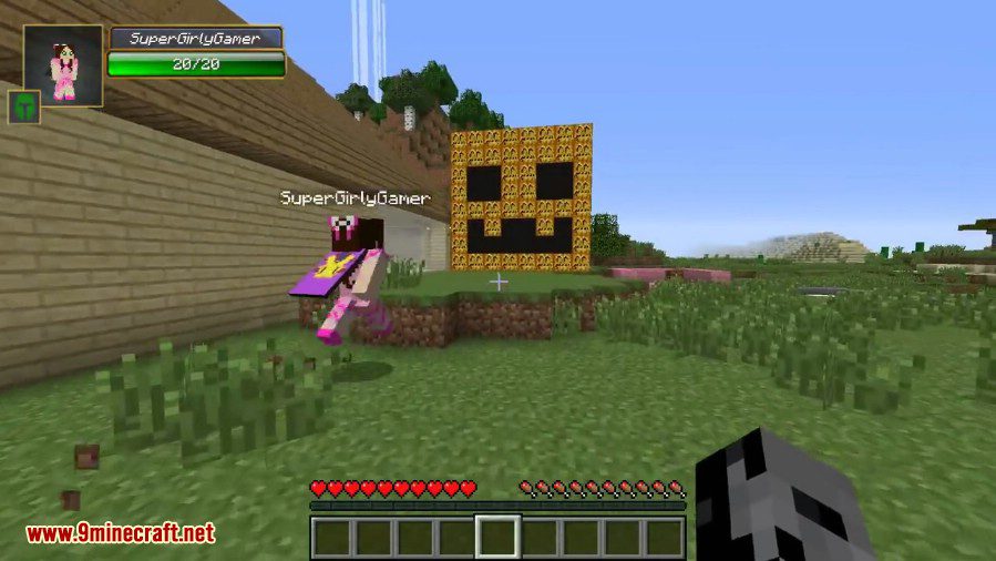 Lucky Block Spooky Mod 1.7.10 3