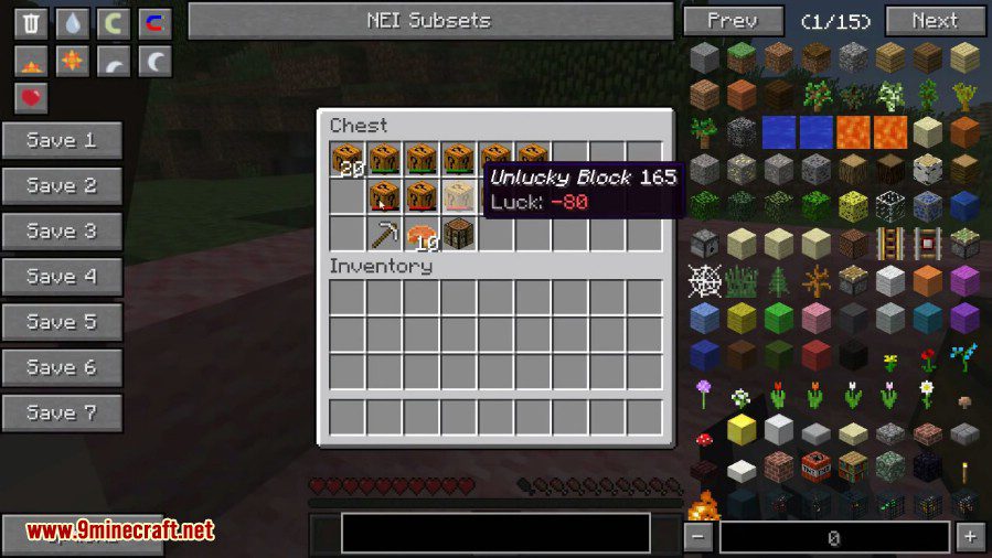 Lucky Block Spooky Mod 1.7.10 4