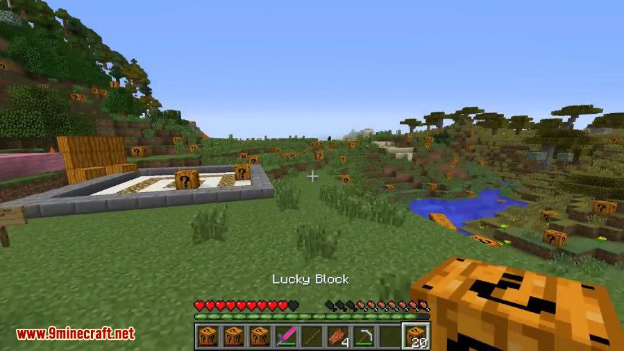 Lucky Block Spooky Mod 1.7.10 6