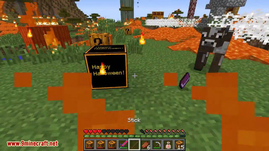 Lucky Block Spooky Mod 1.7.10 7