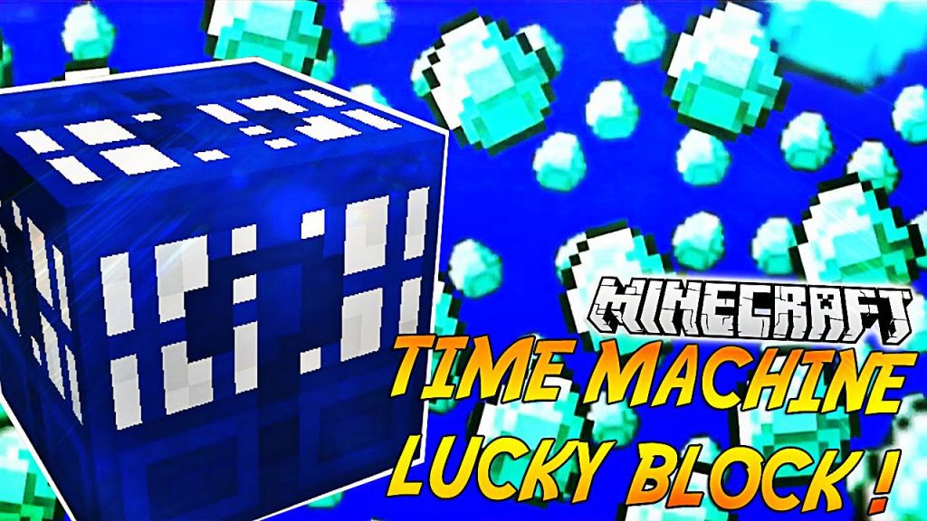 Lucky Block Time Machine Mod (1.8.9) - Amazing Armor 1