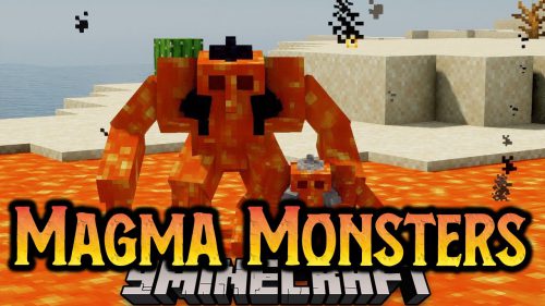 Magma Monsters Mod (1.19.2, 1.18.2) – Dangerous Lava Monsters Thumbnail