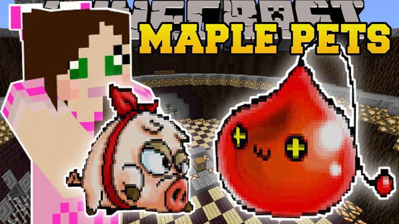 Maple Pets Mod 1.10.2, 1.7.10 (Too Many Epic Pets) 1