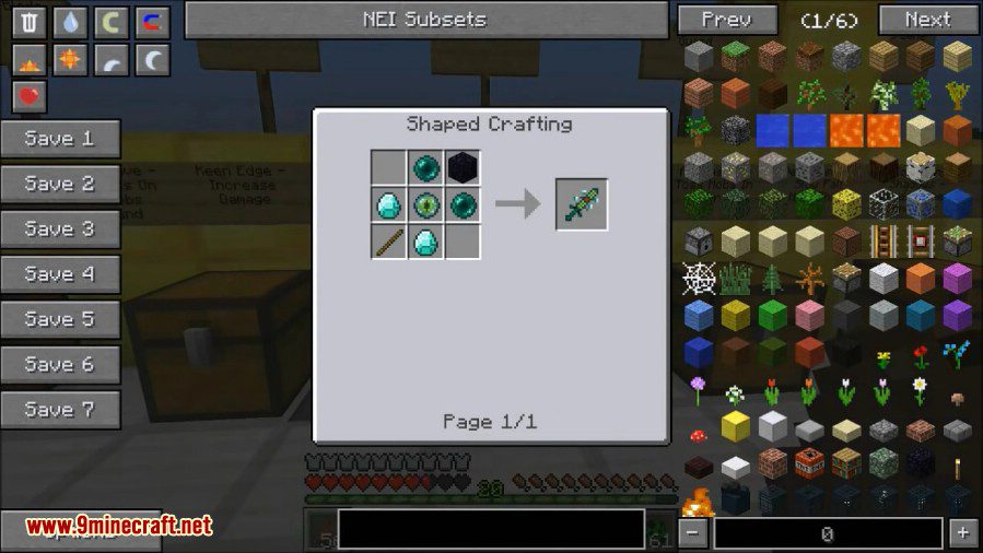 More Swords Mod 1.8.9, 1.7.10 (More Enchantments) 14