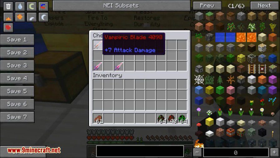 More Swords Mod 1.8.9, 1.7.10 (More Enchantments) 4