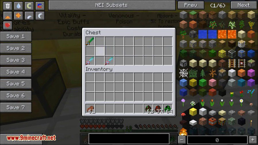 More Swords Mod 1.8.9, 1.7.10 (More Enchantments) 5